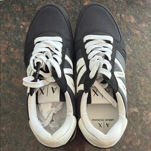 Armani Exchange Monochrome women  Sneakers brand new